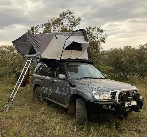 Toyota Land Cruiser 2001 Gray