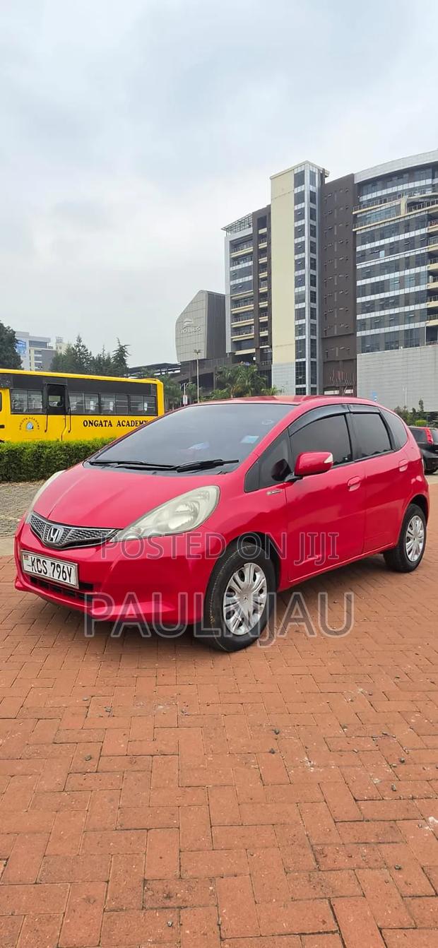 Honda Fit 2012 Red