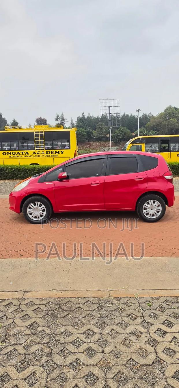 Honda Fit 2012 Red