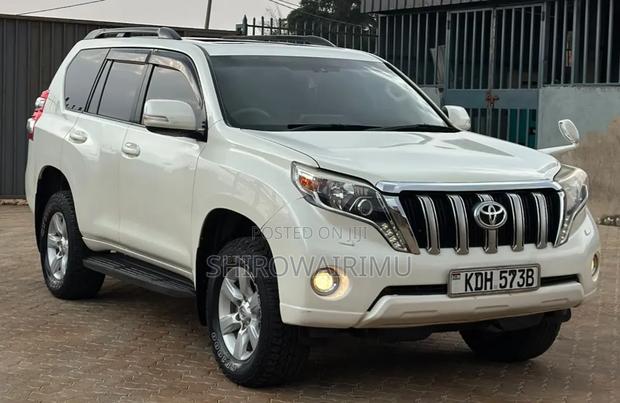 Toyota Land Cruiser Prado 2014 Off white
