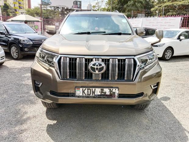 Toyota Land Cruiser Prado 2018 Burgundy