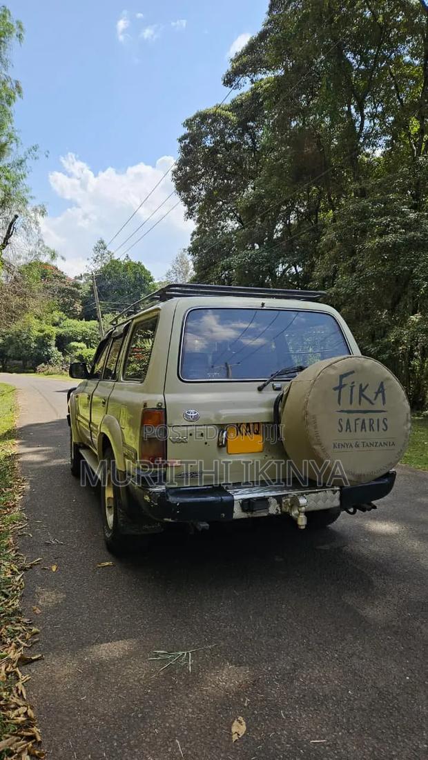 Toyota Land Cruiser 1986 Beige