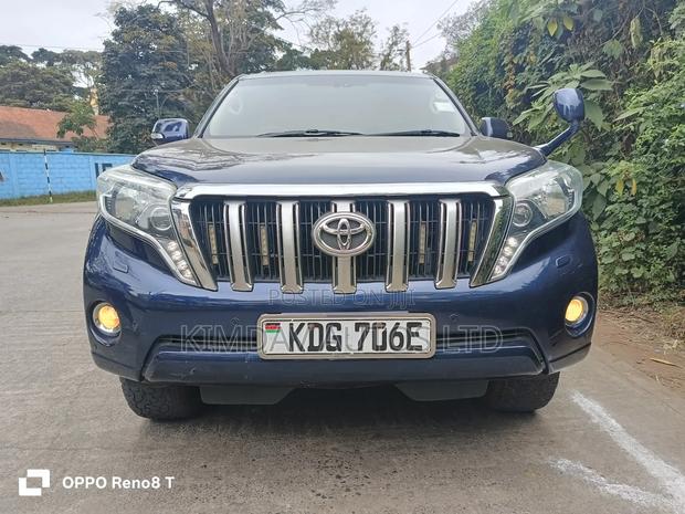 Toyota Land Cruiser Prado 2014 Blue