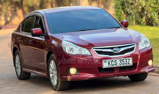 Subaru Legacy 2011 Red