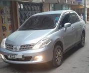Nissan Tiida 2012 Silver for sale