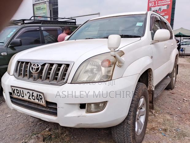 Toyota Land Cruiser Prado 2007 White