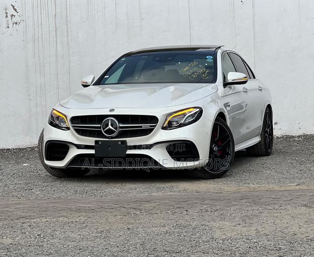 Mercedes-Benz E63 2019 White