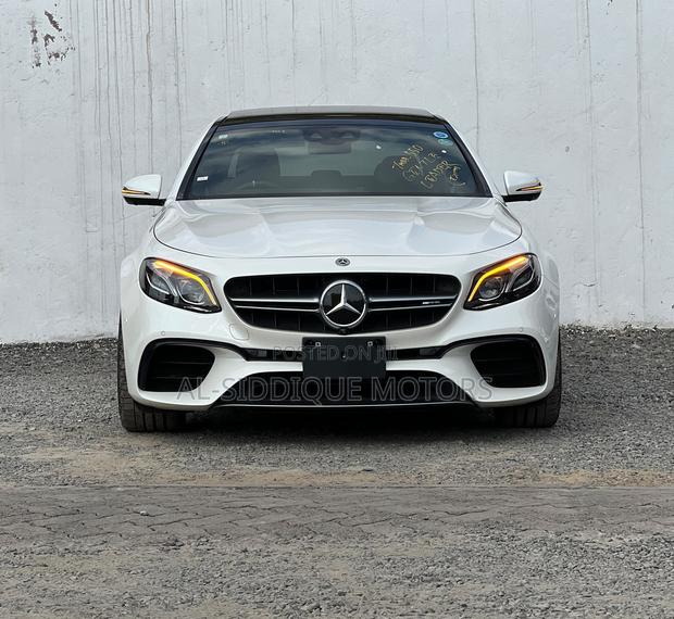 Mercedes-Benz E63 2019 White