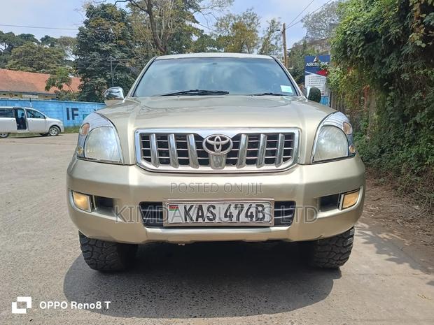 Toyota Land Cruiser Prado 2003 Gold