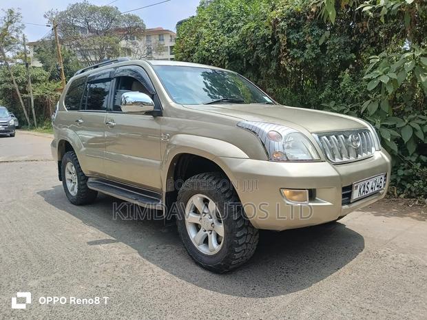 Toyota Land Cruiser Prado 2003 Gold