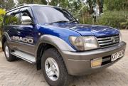 Toyota Land Cruiser Prado 2000 Gray for sale
