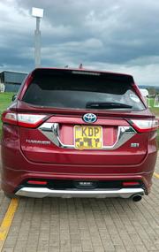 Toyota Harrier 2018 Red for sale