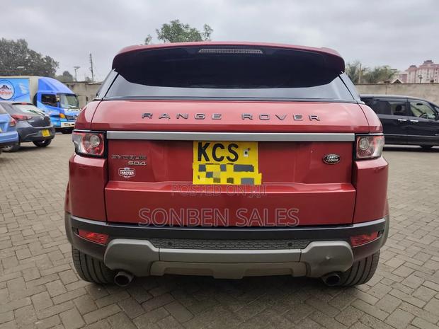 Land Rover Range Rover Evoque Prestige 2012 Red