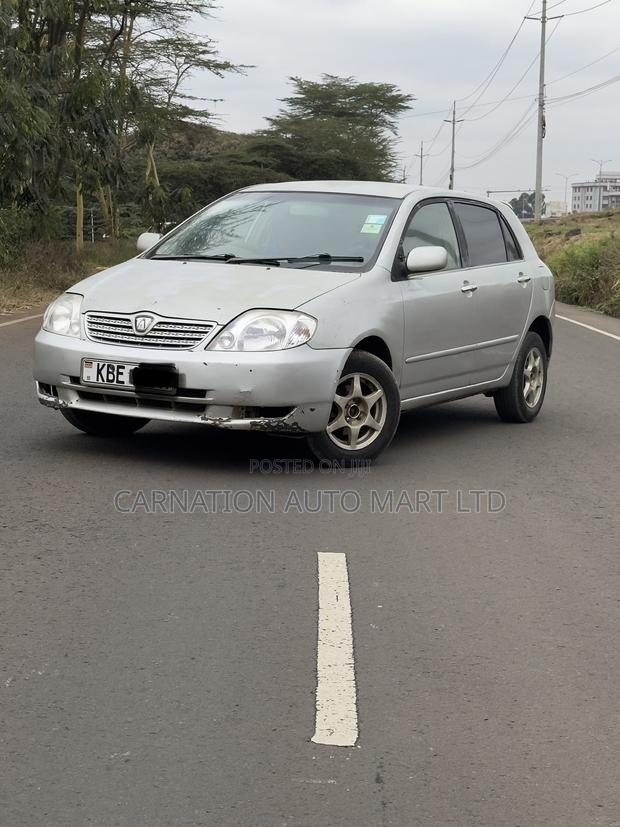 Toyota Allex 2001 Silver