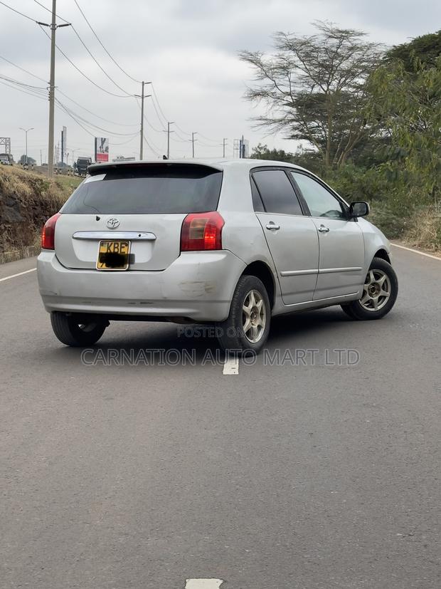 Toyota Allex 2001 Silver