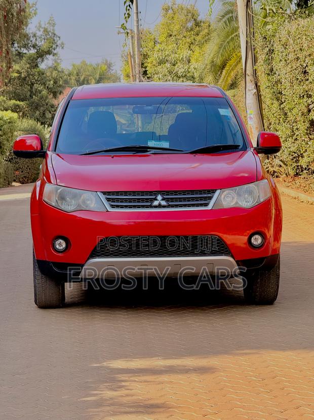 Mitsubishi Outlander 2.4i GLS Automatic 4x4 2008 Red