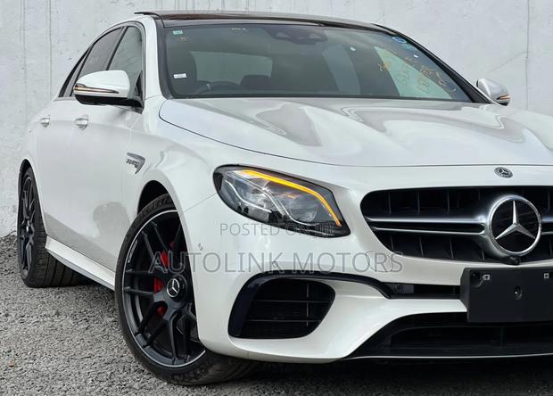 Mercedes-Benz E63 2019 White