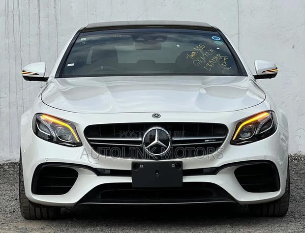 Mercedes-Benz E63 2019 White