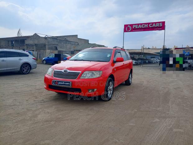 Toyota Corolla Fielder 2006 Red