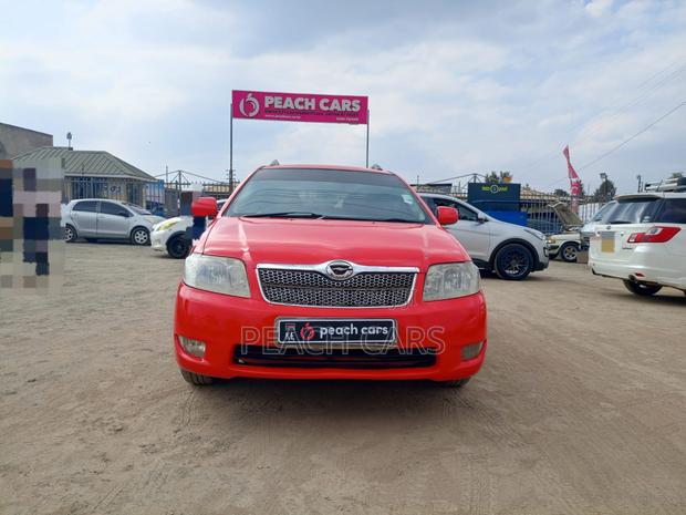 Toyota Corolla Fielder 2006 Red