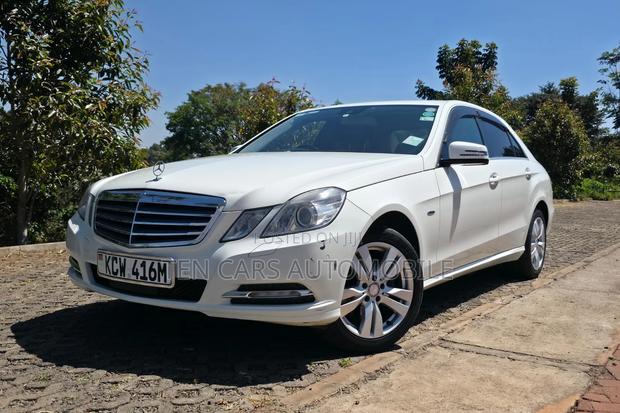Mercedes-Benz E250 2012 White