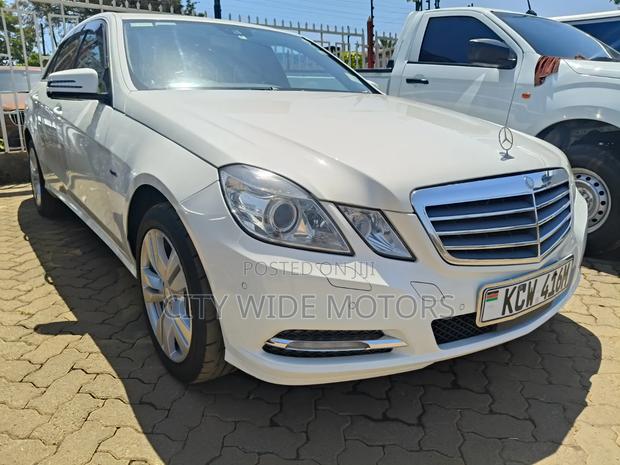 Mercedes-Benz E250 2012 White