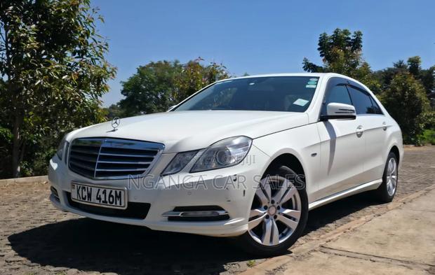 Mercedes-Benz E250 2012 White