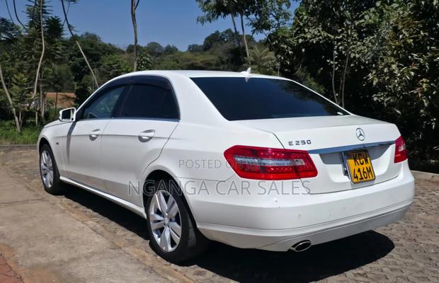 Mercedes-Benz E250 2012 White