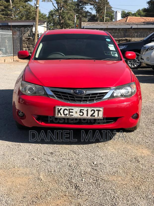 Subaru Impreza 2009 Red