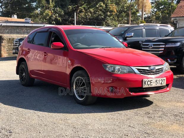 Subaru Impreza 2009 Red