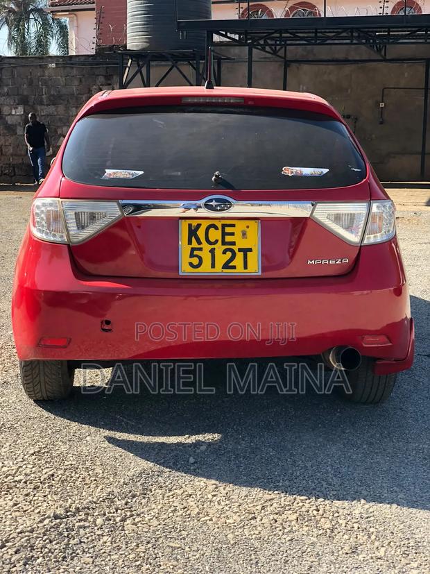 Subaru Impreza 2009 Red