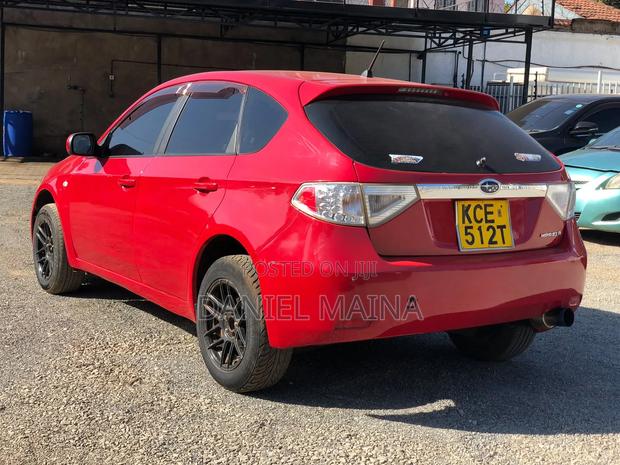 Subaru Impreza 2009 Red