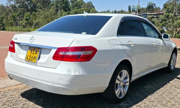 Mercedes-Benz E250 2012 White