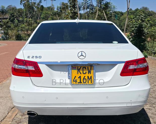 Mercedes-Benz E250 2012 White