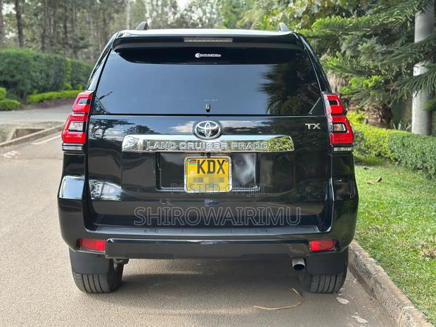 Toyota Land Cruiser Prado 2018 Burgundy
