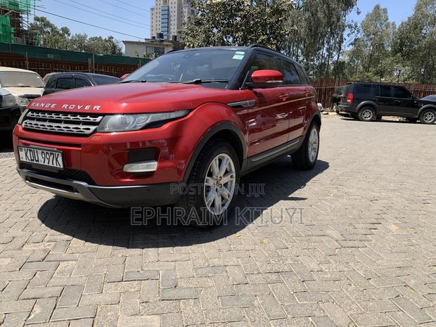 Land Rover Range Rover Evoque 2012 Red