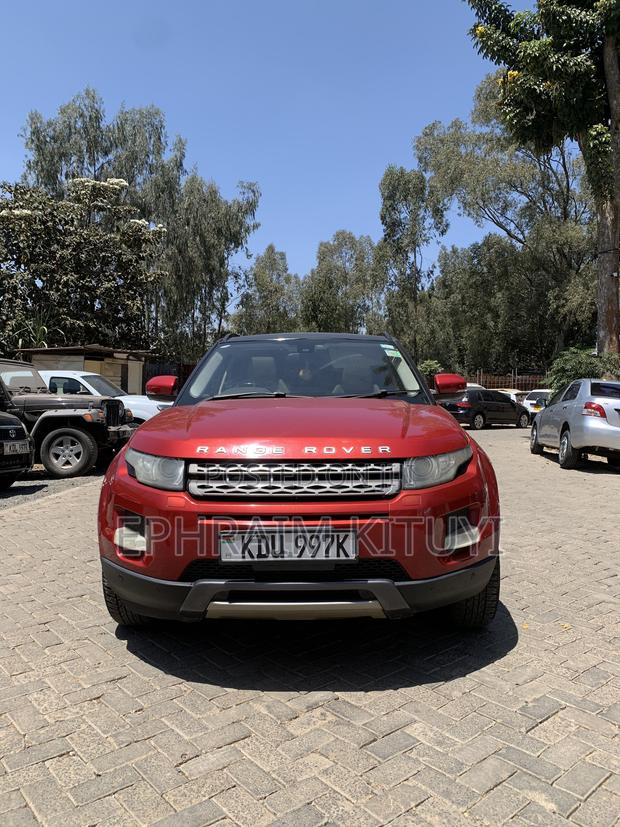 Land Rover Range Rover Evoque 2012 Red