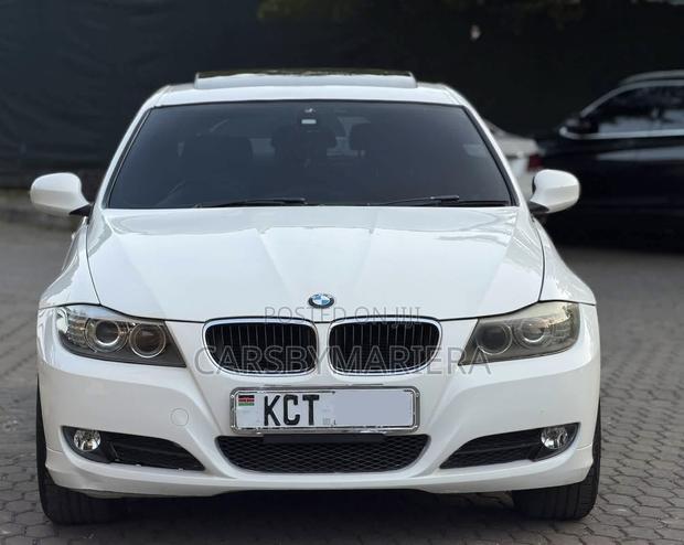 BMW 320i Sedan RWD 2011 White