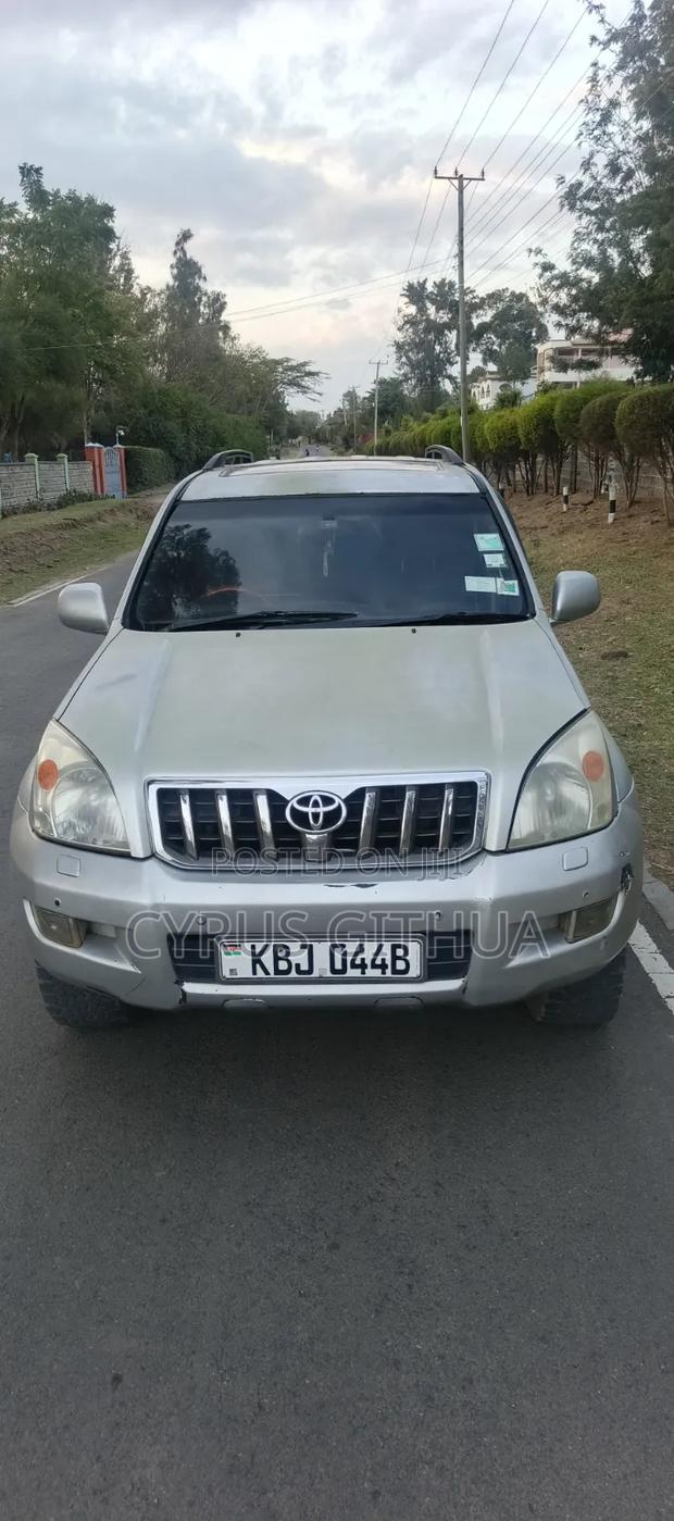 Toyota Land Cruiser Prado 2003 Silver
