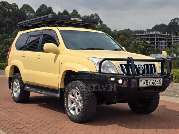 Toyota Land Cruiser Prado 3.0 D-4D 5dr 2007 Yellow