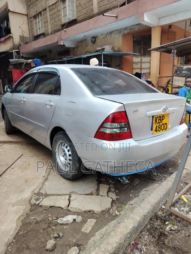 Toyota Corolla 2004 Silver