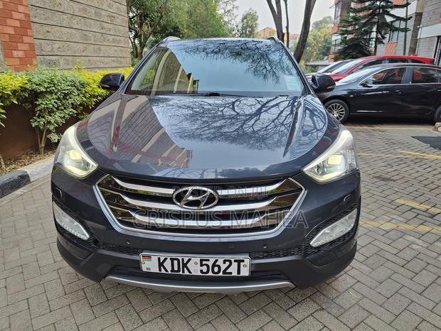 Hyundai Santa Fe SE AWD 2016 Blue