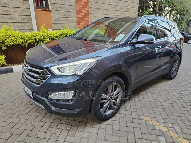 Hyundai Santa Fe SE AWD 2016 Blue