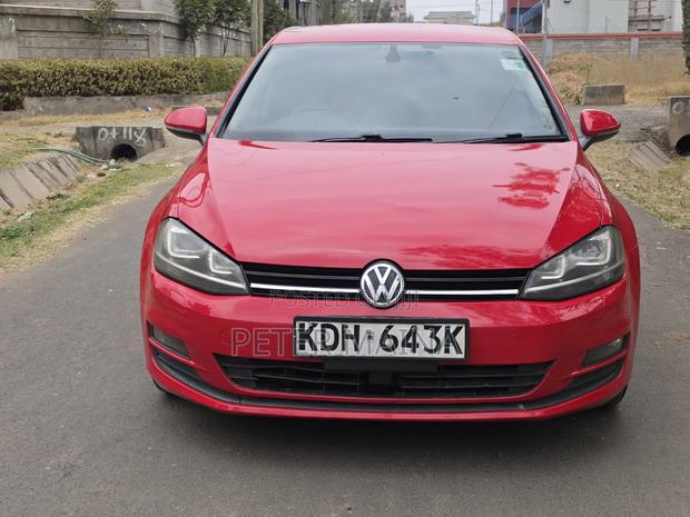 Volkswagen Golf 2015 Red