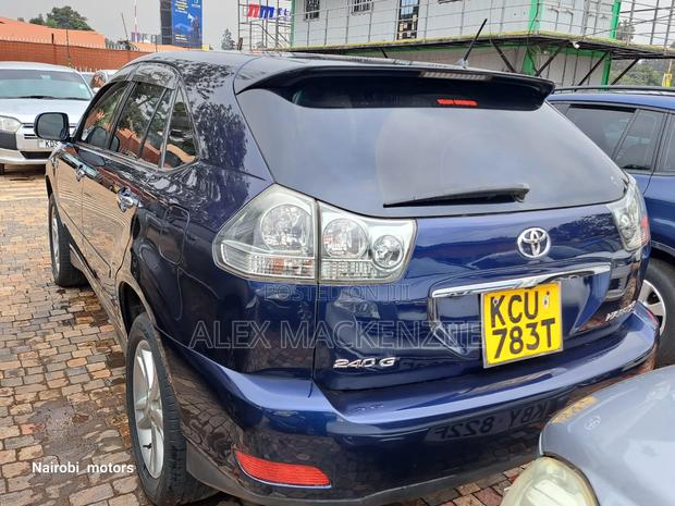 Toyota Harrier 2012 Blue