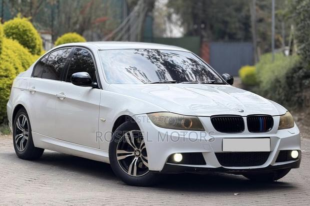 BMW 320i Sedan RWD 2011 White