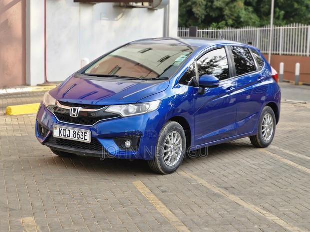 Honda Fit 2015 Blue
