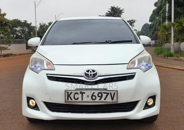 Toyota Ractis 2012 White
