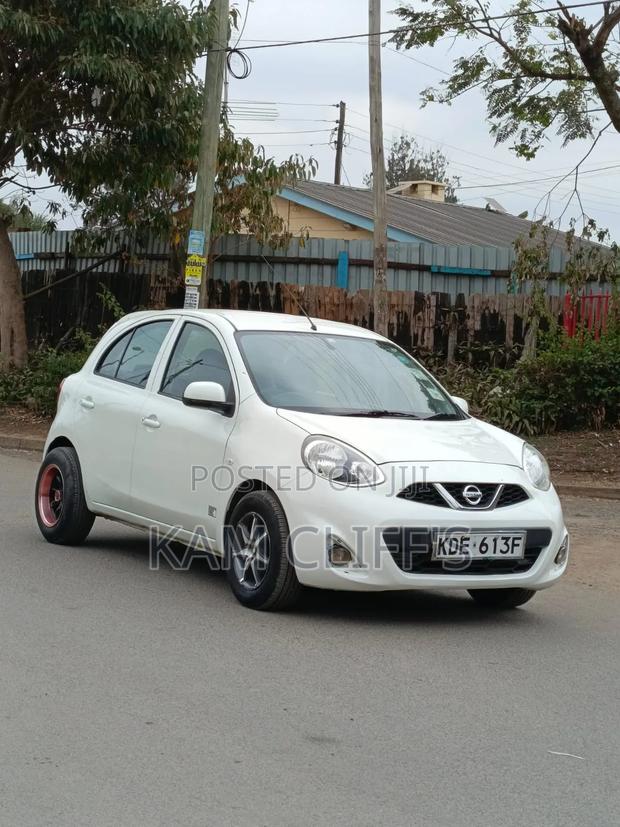 Nissan March 2014 White