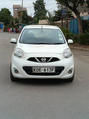 Nissan March 2014 White for sale